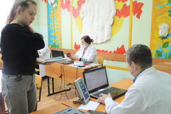 В Центральном филиале РГУП организован профилактический медицинский осмотр работников и студентов